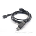 Usb Cable With Power Supply Dc5521 Connector